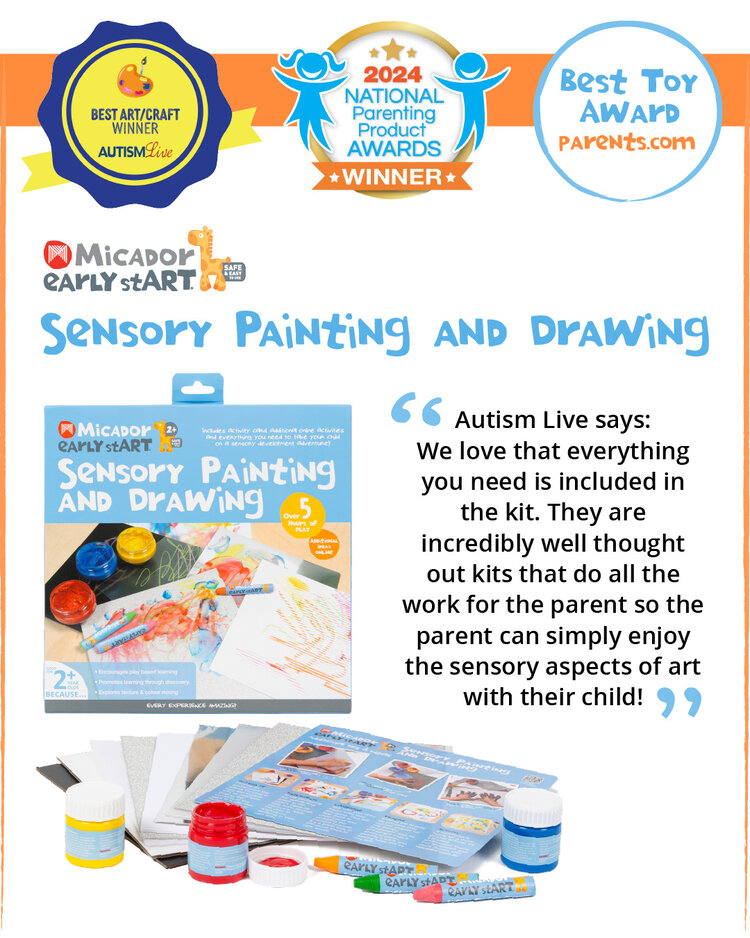 MICADOR JR Micador Jr. Sensory Painting & Drawing Pack