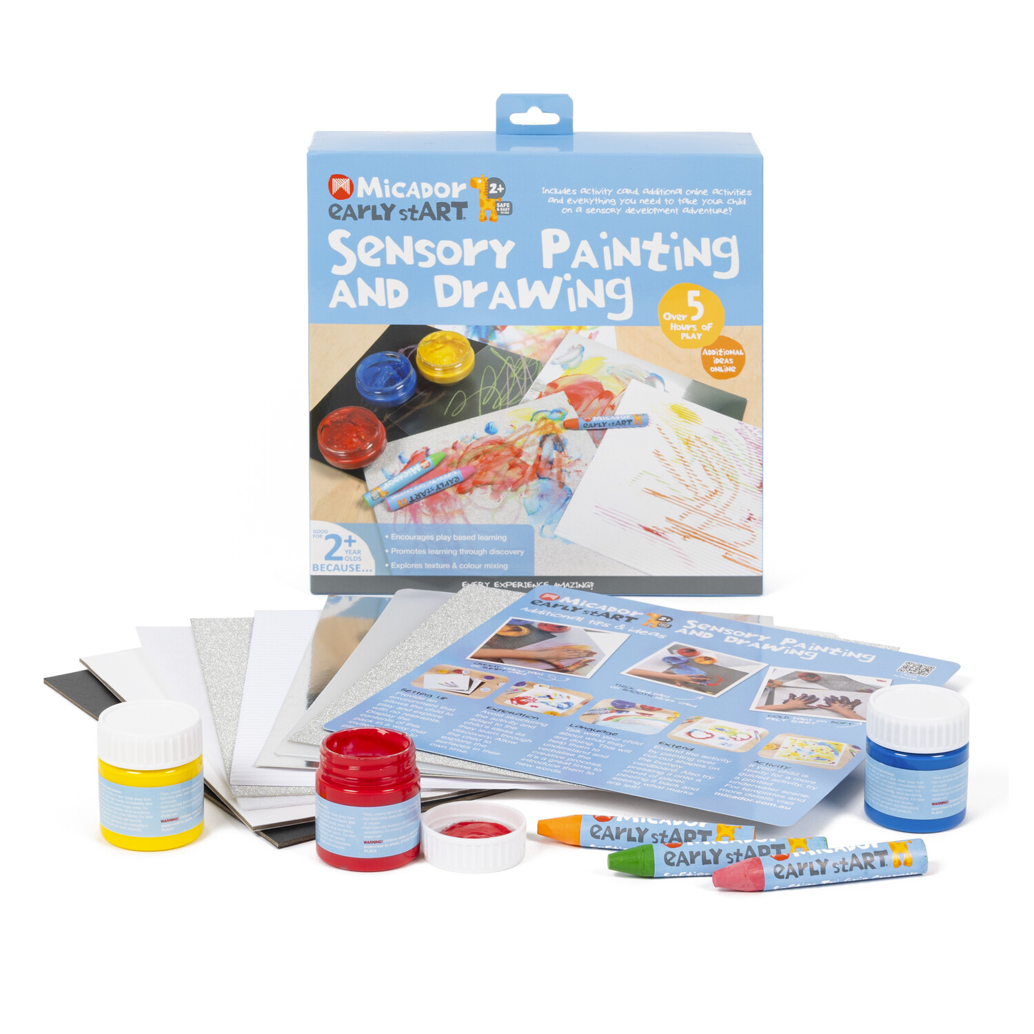 Micador Jr. Sensory Painting & Drawing Pack - Artist Corner