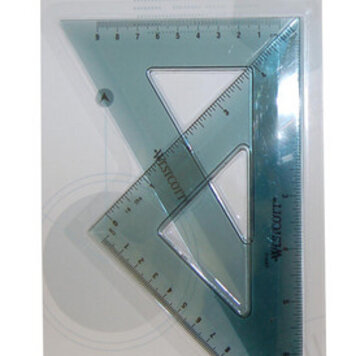 C-THRU RULER Calibrated Triangle Set