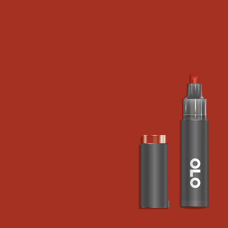 OLO MARKER OLO Alcohol-Based Brush Marker – 2ml Ink with Free-Flow Cartridge System