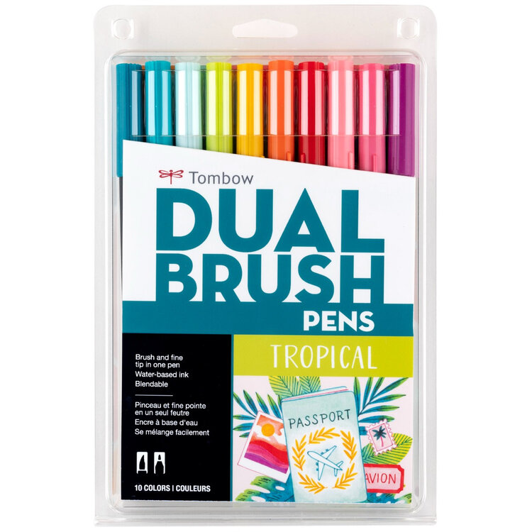 TOMBOW Tombow Dual Brush Pens – Complete Collection & Color Sets​