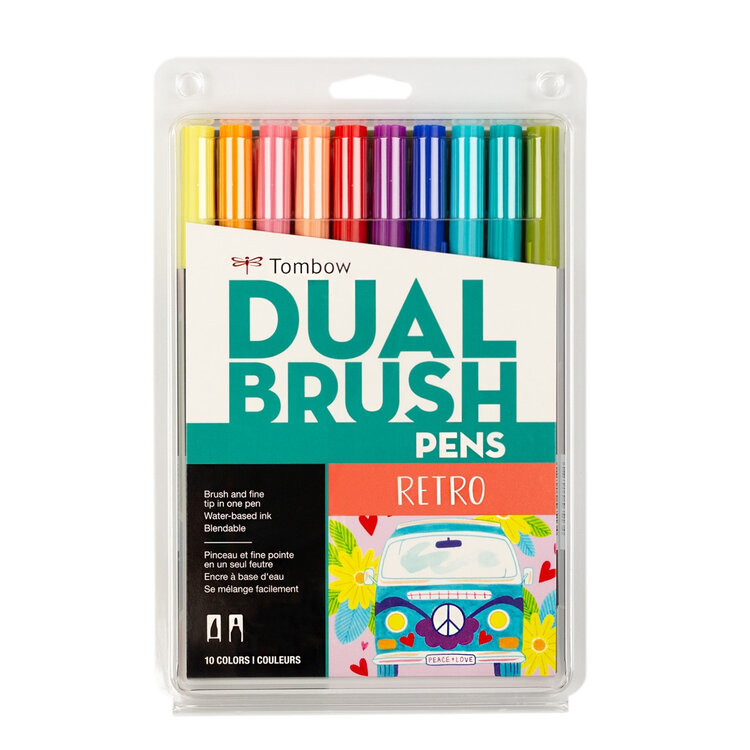 TOMBOW Tombow Dual Brush Pens – Complete Collection & Color Sets​