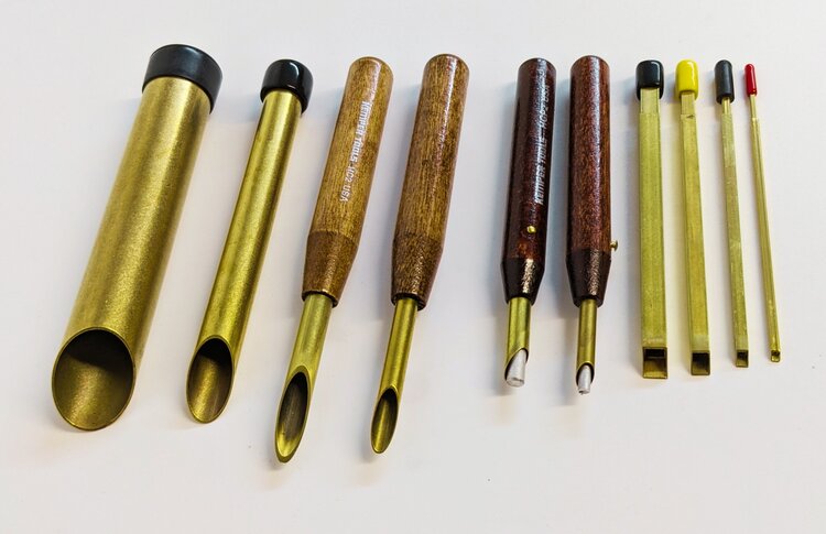 KEMPER MANUFACTURING Kemper Hole Cutters – Brass & Steel Tools for Clay and Greenware