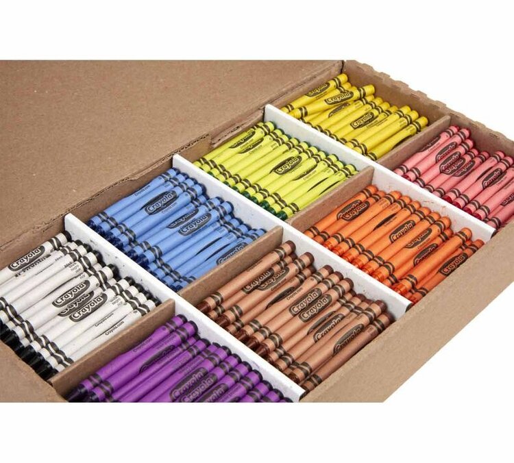 CRAYOLA Crayola Crayon Classpacks – Bulk Crayon Sets for Classrooms & Groups