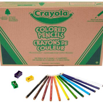 CRAYOLA Crayola Colored Pencil Classpacks