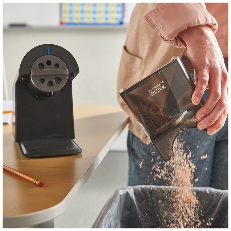 XACTO X-Acto Model 1670 School Pro Classroom Electric Pencil Sharpener – Heavy Duty