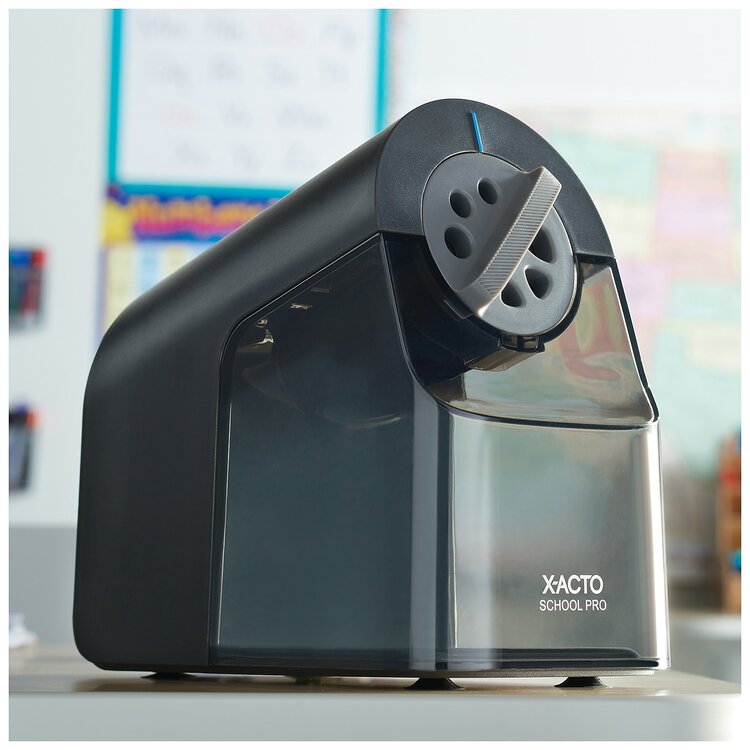 XACTO X-Acto Model 1670 School Pro Classroom Electric Pencil Sharpener – Heavy Duty