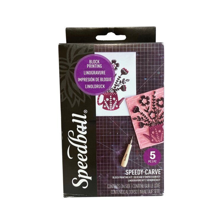 SPEEDBALL ART PRODUCTS Speedball Speedy-Carve Blocking Printing Kit