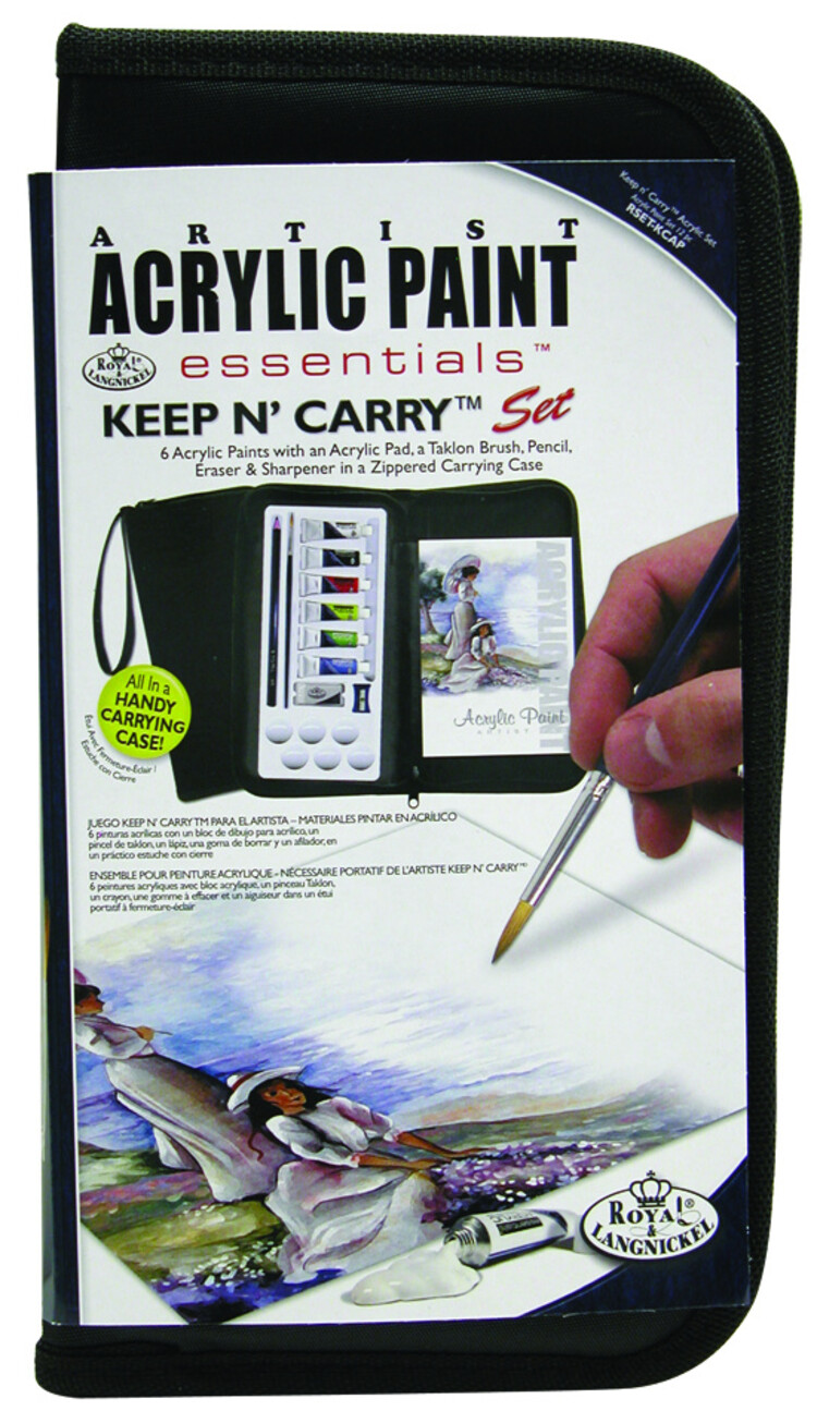 ROYAL & LANGNICKEL Keep N’ Carry Art Sets – Portable Drawing, Painting & Sketching Kits
