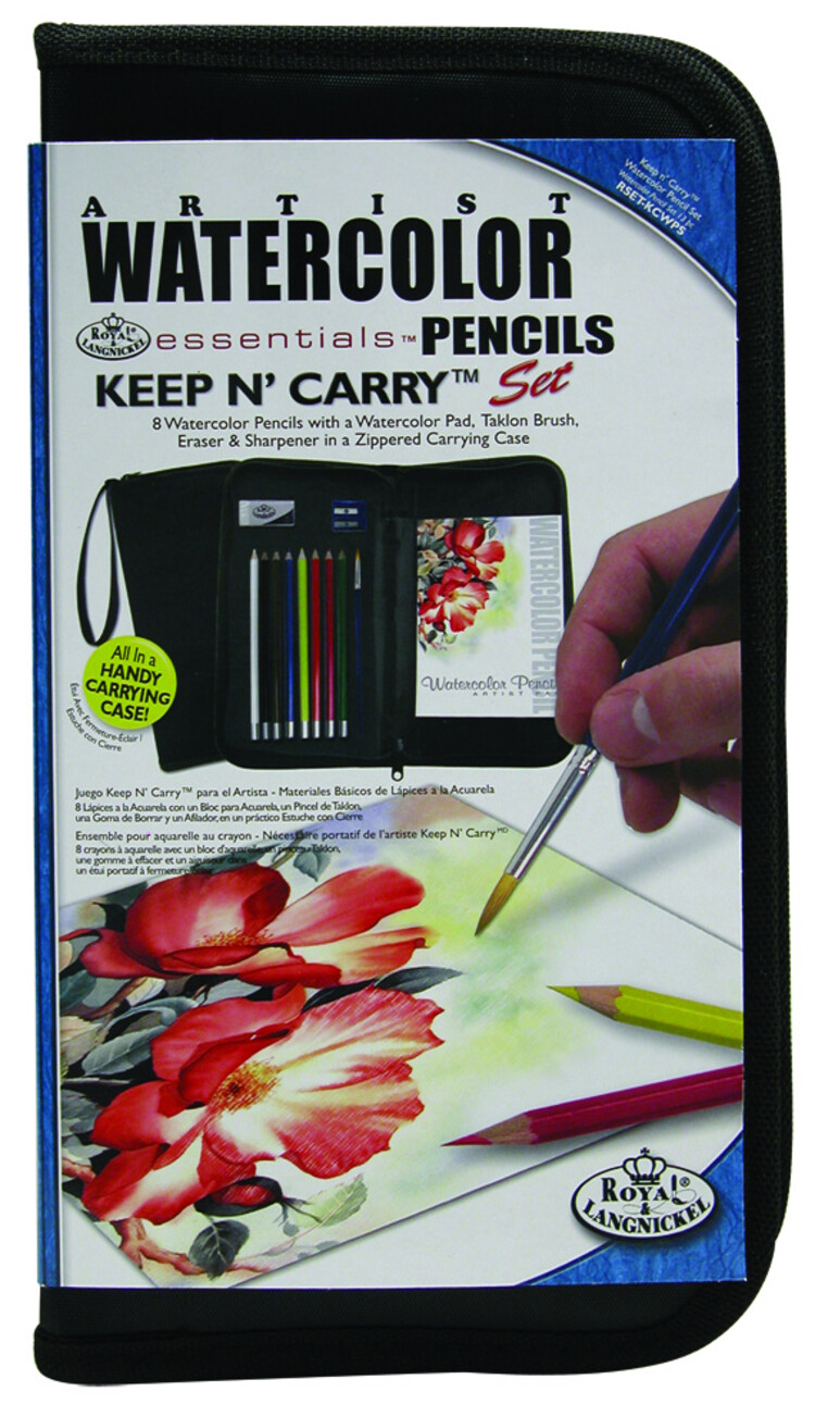 ROYAL & LANGNICKEL Keep N’ Carry Art Sets – Portable Drawing, Painting & Sketching Kits