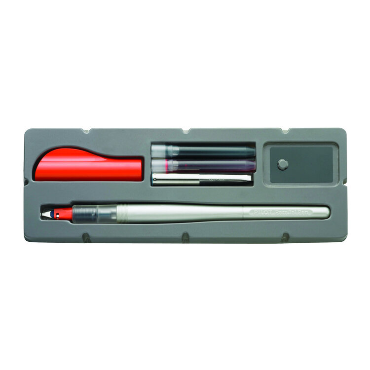 PILOT Pilot Parallel Pen – Precision Calligraphy Pen with Ink & Cleaner