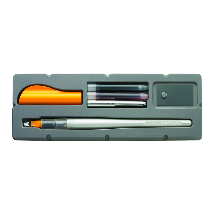 PILOT Pilot Parallel Pen – Precision Calligraphy Pen with Ink & Cleaner