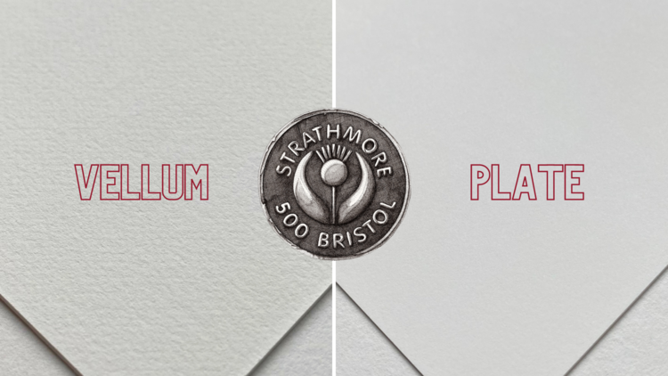 PACON/STRATHMORE Strathmore 500 Series Bristol Plate Surface Sheet – 30x40, 2-Ply