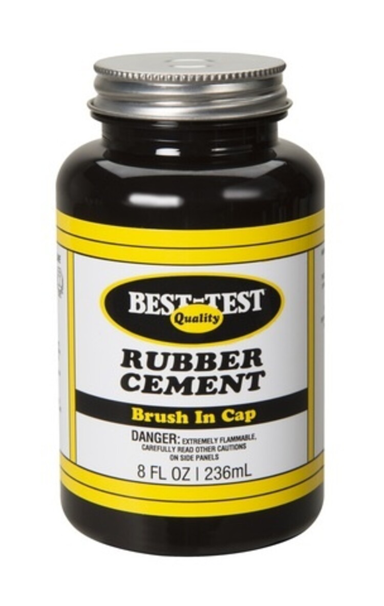 SPEEDBALL ART PRODUCTS Best-Test® Rubber Cement – Acid-Free Adhesive (4 oz to 1 Gallon)