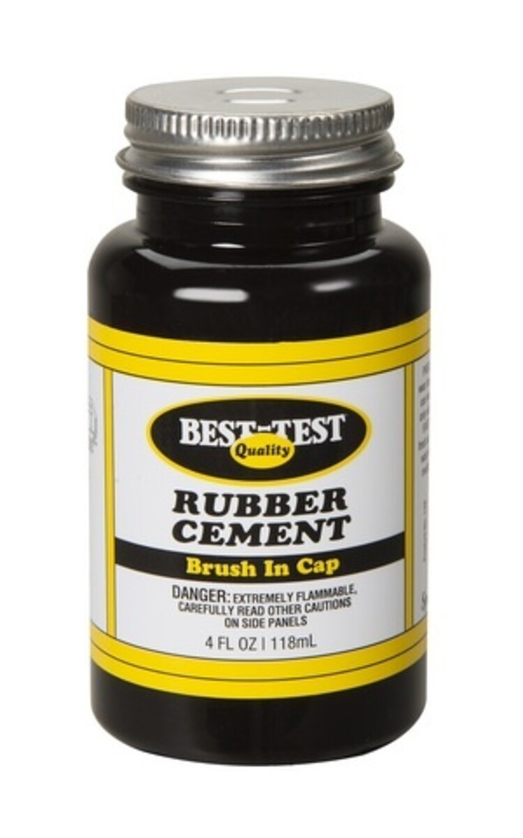 SPEEDBALL ART PRODUCTS Best-Test® Rubber Cement – Acid-Free Adhesive (4 oz to 1 Gallon)