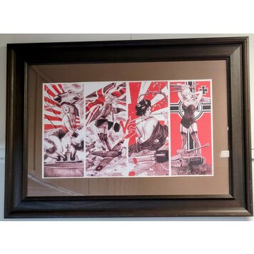ARTIST CORNER FRAMED LADIES 24 X 36