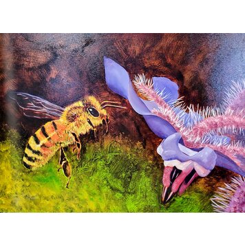 ARTIST CORNER HONEY BEE 16 X 20 GALLERY PANEL