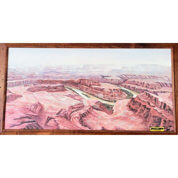 ARTIST CORNER FRAMED DEAD HORSE POINT 18X36