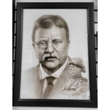 ARTIST CORNER FRAMED TEDDY ROOSEVELT 16X20