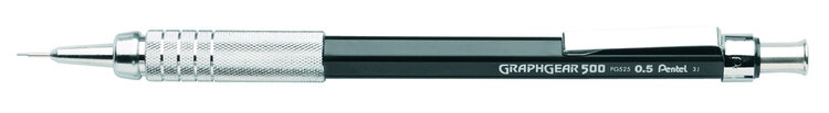 PENTEL GraphGear Automatic Drafting Pencil – Weighted Precision, 0.3mm–0.9mm