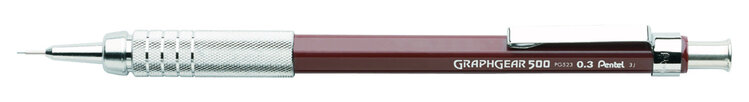 PENTEL GraphGear Automatic Drafting Pencil – Weighted Precision, 0.3mm–0.9mm