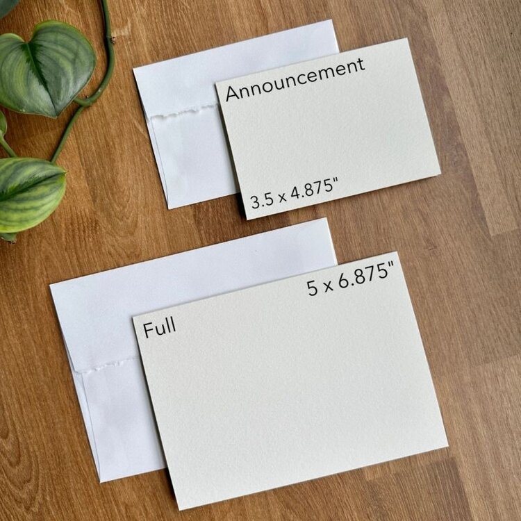 PACON/STRATHMORE Strathmore Creative Cards – Full & Announcement Size with Envelopes