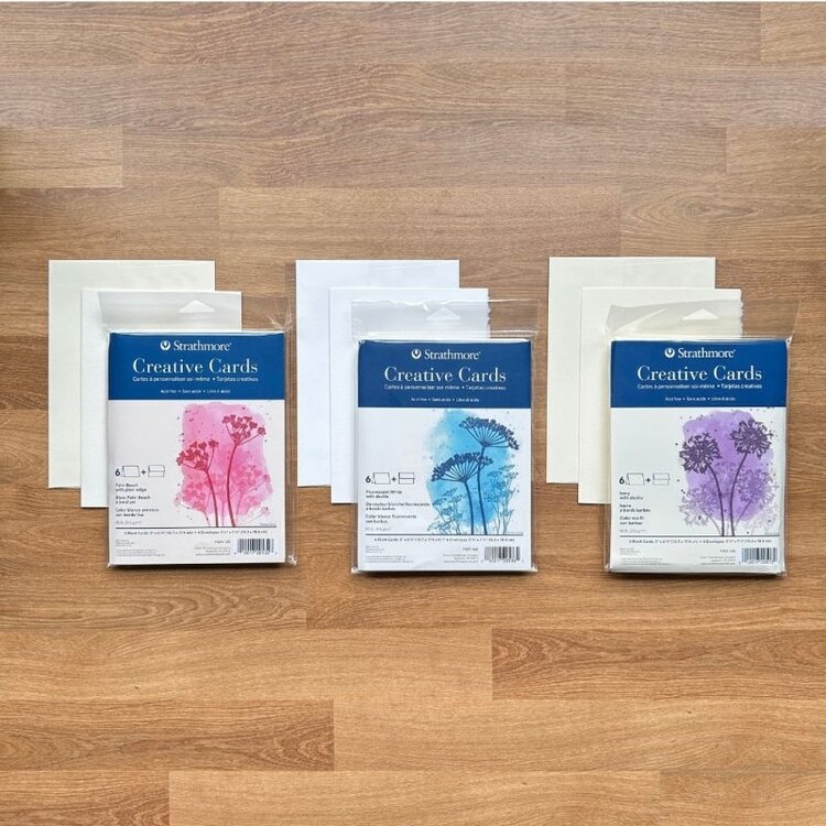 PACON/STRATHMORE Strathmore Creative Cards – Full & Announcement Size with Envelopes