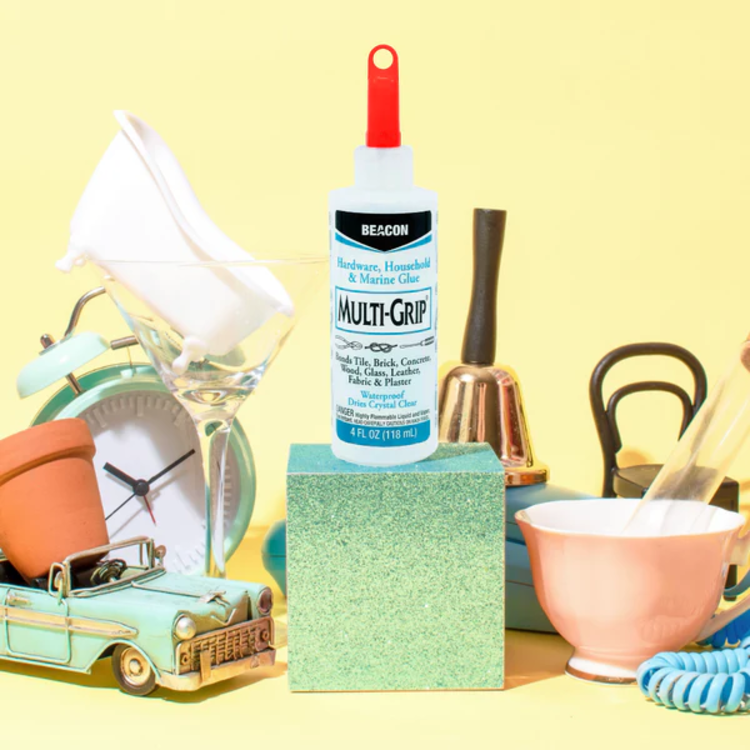 BEACON ADHESIVES Multi-Grip All-Purpose Permanent Glue – 4 oz