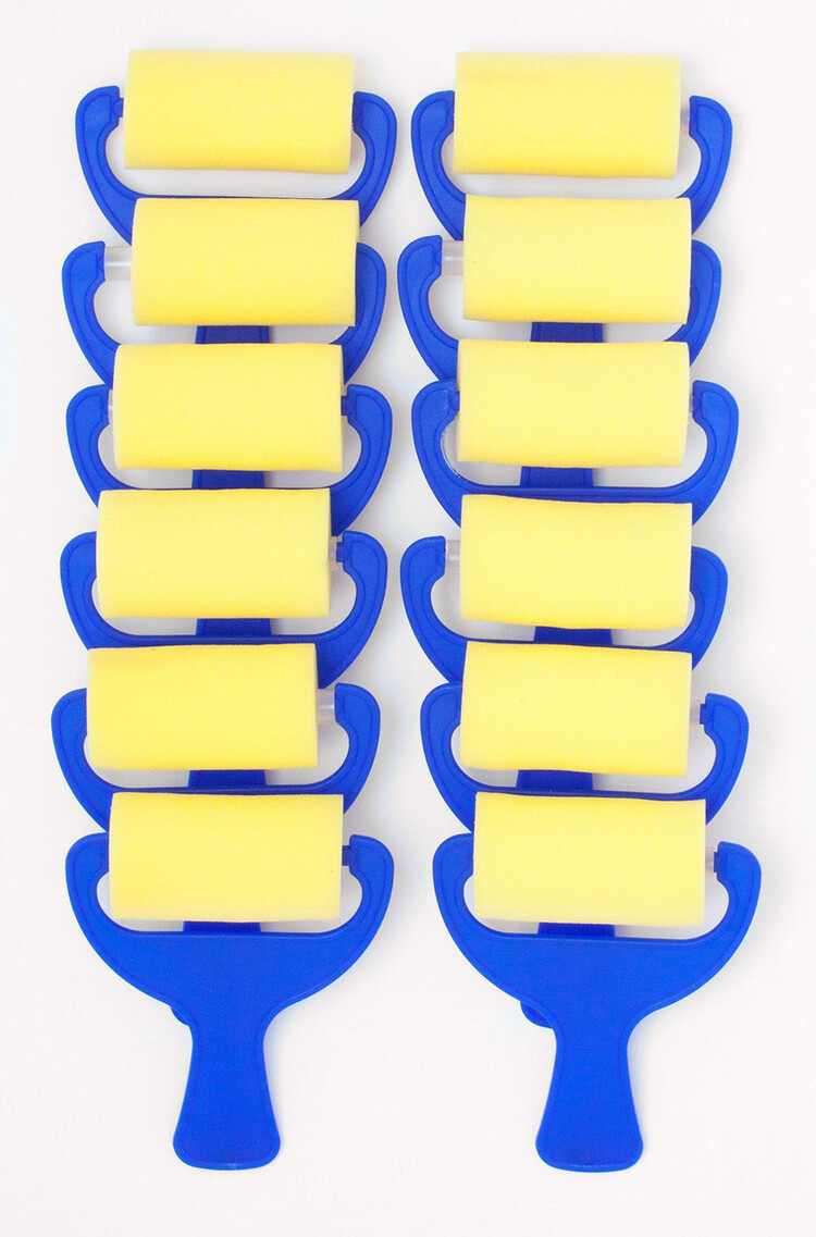 JACK RICHESON Jack Richeson Foam Brayer 3" – 12 Pack