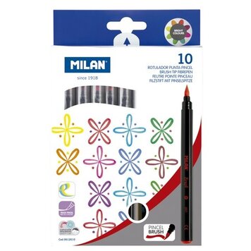 MILAN Milan Student Water-Based Marker Set – 10 Count