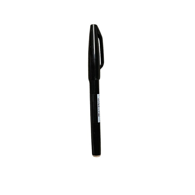 PENTEL Sign Pen Brush Tip Black