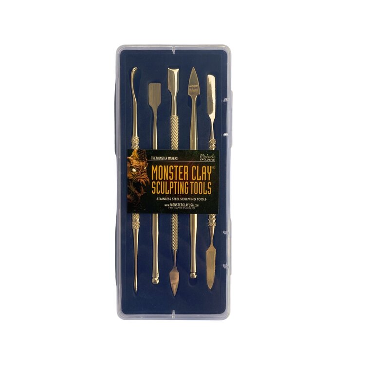 Monster Makers Gold Spatula Tool Set