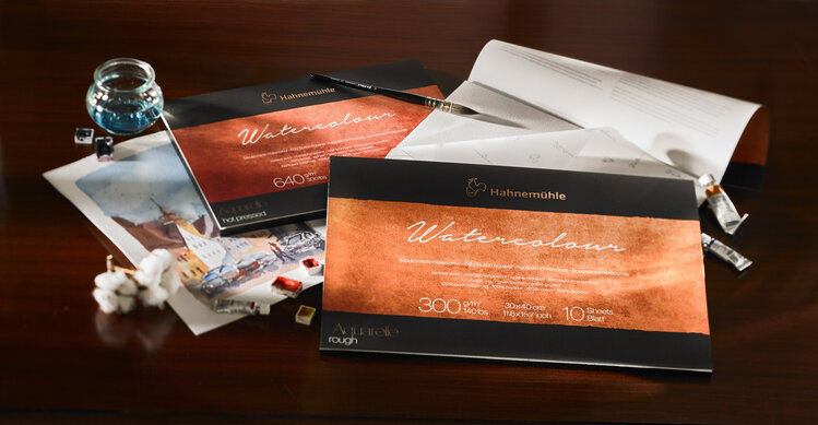 HAHNEMUEHLE Hahnemühle The Collection Watercolour Block – 300gsm (140lb)