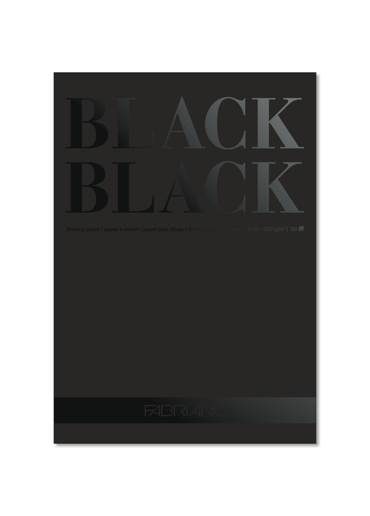 FABRIANO Fabriano Black Black Pads