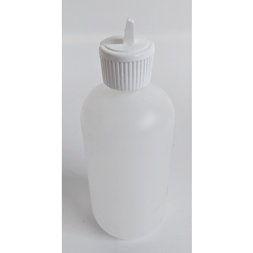 ARTIST CORNER 8 oz Round Bottle with Flip-Top Spouted Lid
