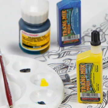 KOH-I-NOOR Trans-Mix Media Professional Drawing Inks