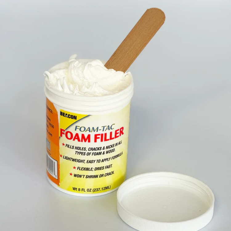 BEACON ADHESIVES Foam Filler – 8 oz Repair & Surface Smoothing for Foam & Wood