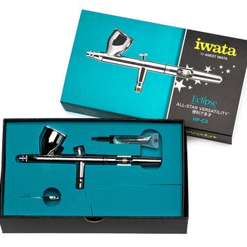 IWATA MEDEA Eclipse HP-CS Gravity Feed Dual Action Airbrush