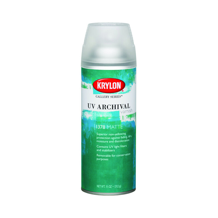 KRYLON/SHERWIN WILLIAMS Krylon UV Archival Varnish Spray, 11 oz