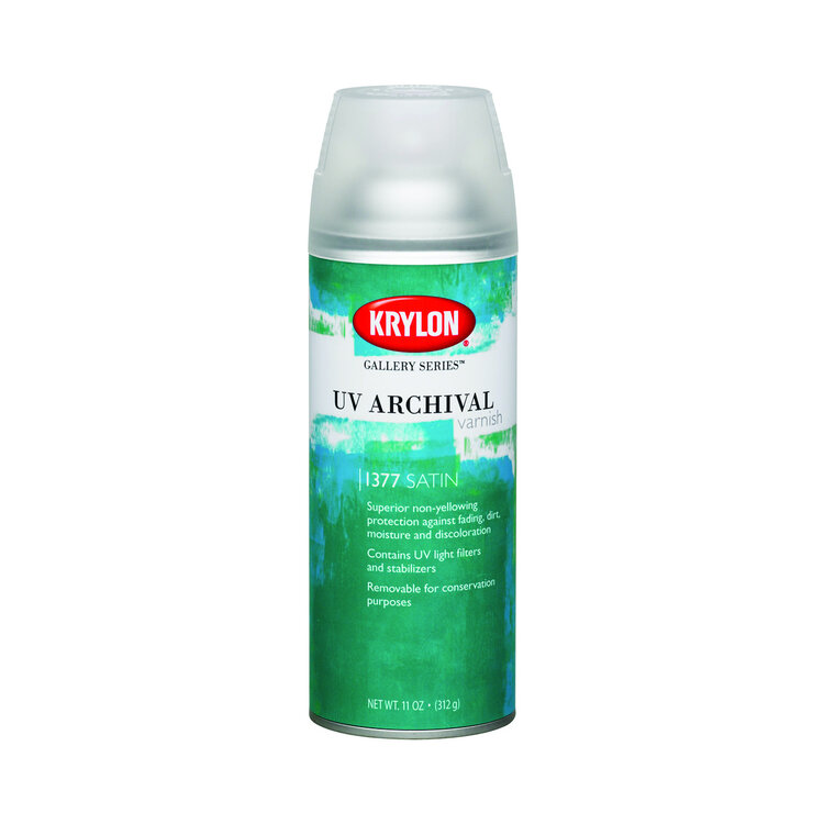 KRYLON/SHERWIN WILLIAMS Krylon UV Archival Varnish Spray, 11 oz