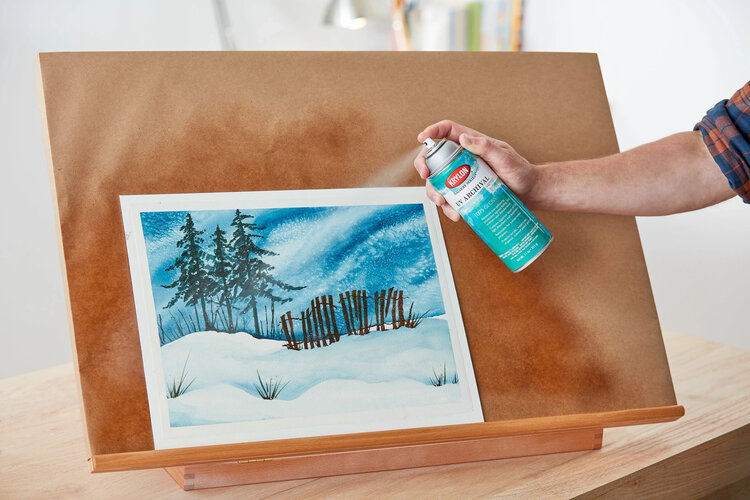 KRYLON/SHERWIN WILLIAMS Krylon UV Archival Varnish Spray, 11 oz