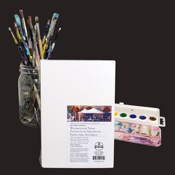 BEE PAPER 100% Cotton Watercolor Paper – 140 lb Cold Press