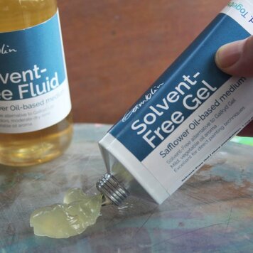 GAMBLIN ARTISTS COLORS CO Solvent-Free Gel & Fluid Oil Painting Mediums