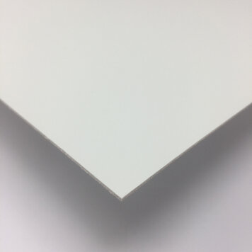 CRESCENT CARDBOARD Art Poster Board – White, 28"x44", 14-Ply