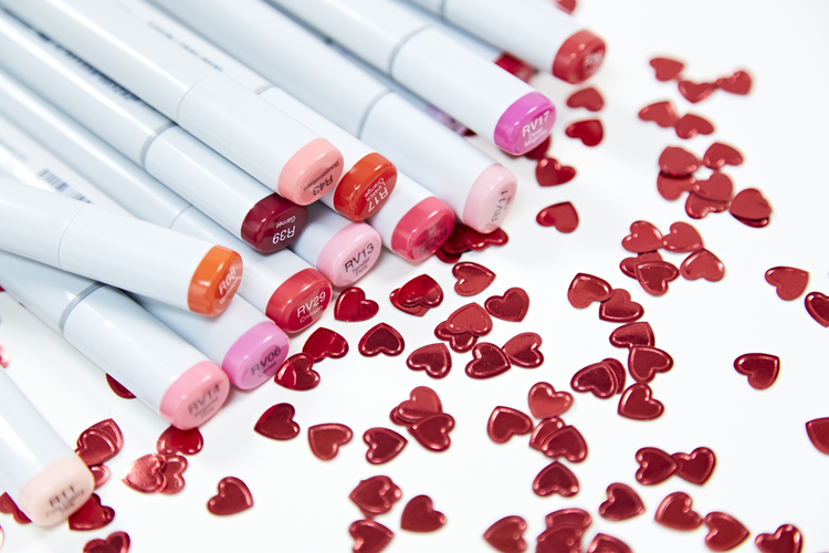 TOO CORPORATION COPIC SKETCH MARKER RED COLORS