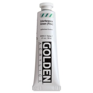 GOLDEN ARTISTS COLORS CO Heavy Body Acrylic Paint – Interference Colors