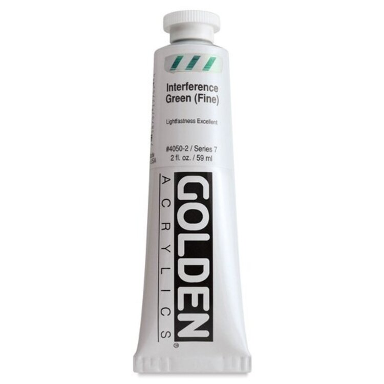 GOLDEN ARTISTS COLORS CO GOLDEN Heavy Body Acrylic Paint – Interference Colors