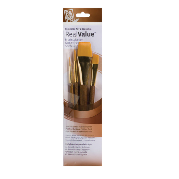 PRINCETON ART & BRUSH CO Real Value Brush Sets