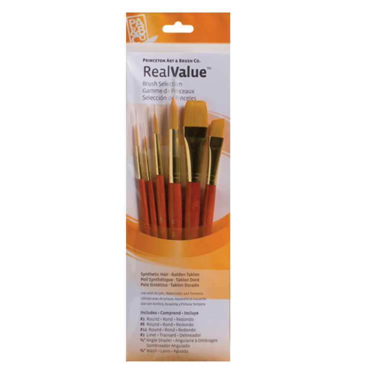 PRINCETON ART & BRUSH CO Real Value Brush Sets