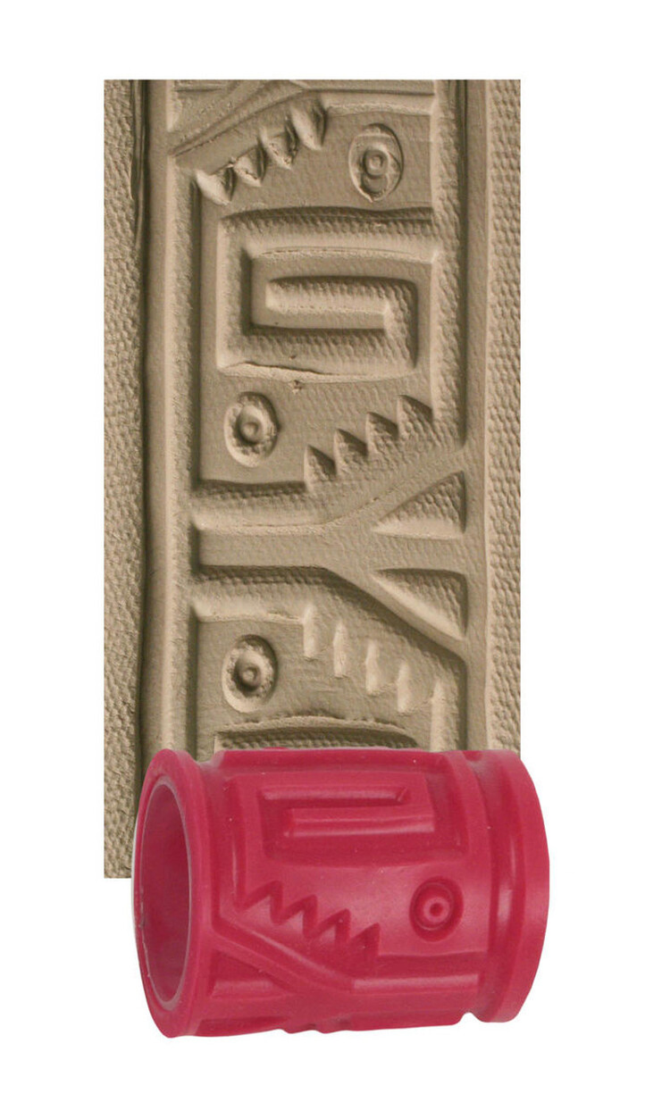 AMACO Amaco Texture Rollers for Clay – Interchangeable Designs